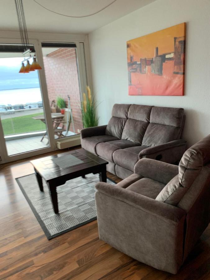 ווילהלמסהאבן Studio Mit Meerblick Und Grosser Loggia - Direktzugang Zur Nordsee מראה חיצוני תמונה