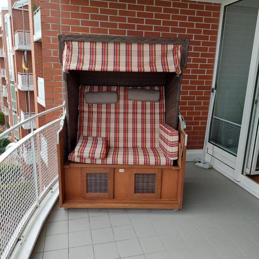 ווילהלמסהאבן Studio Mit Meerblick Und Grosser Loggia - Direktzugang Zur Nordsee מראה חיצוני תמונה