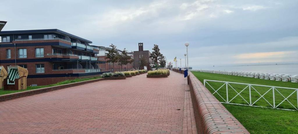 ווילהלמסהאבן Studio Mit Meerblick Und Grosser Loggia - Direktzugang Zur Nordsee מראה חיצוני תמונה